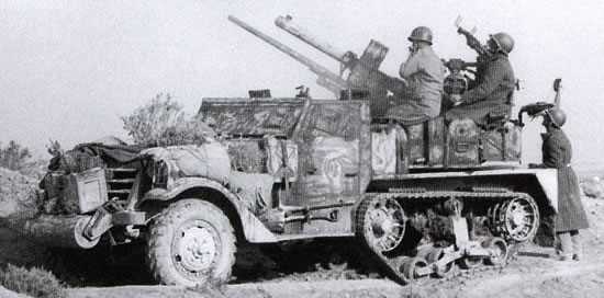 M15 COMBINATION MULTIPLY GUN MOTOR CARRIAGE