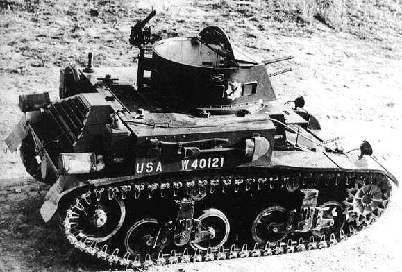 M1 COMBAT CAR (Redesignated M1A1 Light Tank)