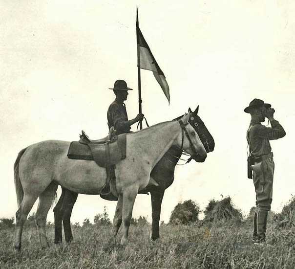 U.S. CAVALRY TROOP (MOUNTED) 1940