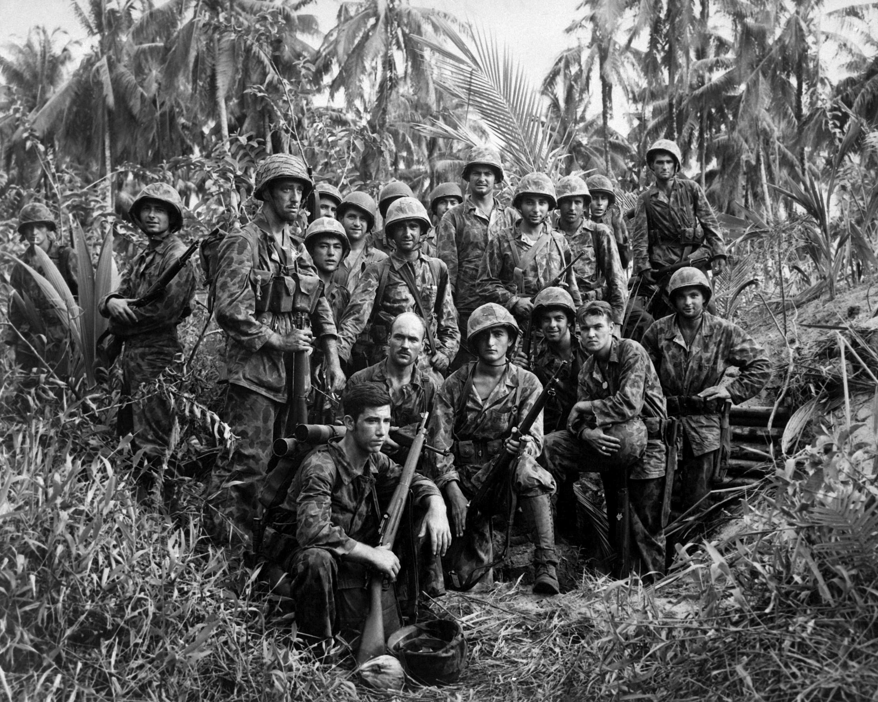 US MARINE RAIDER COMPANY 1944