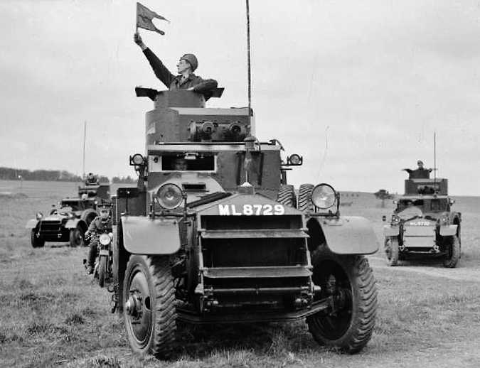 LANCHESTER ARMOURED CAR Mk. I