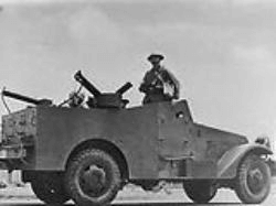 WHITE ARMOURED CAR