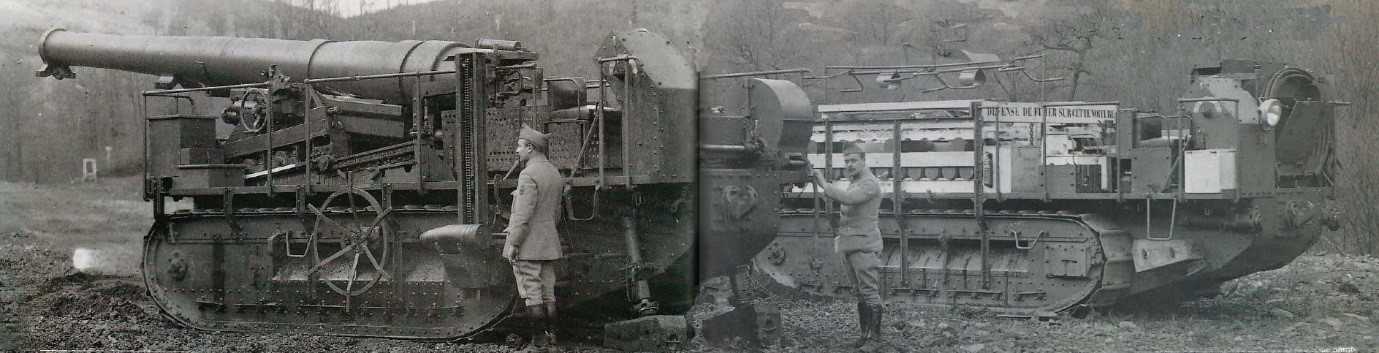 CANON DE 194 L MODÈLE 1917 (Grand Puissance Filloux)