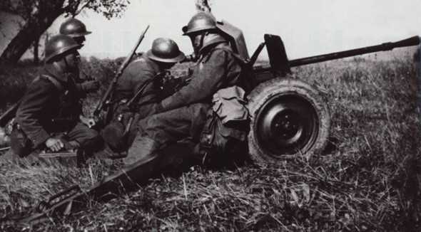 CANON ANTICHAR DE 25 SA-L MODÈLE 1934
