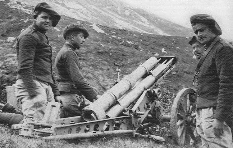 CANON DE 65 MONTAGNE MODÈLE 1906