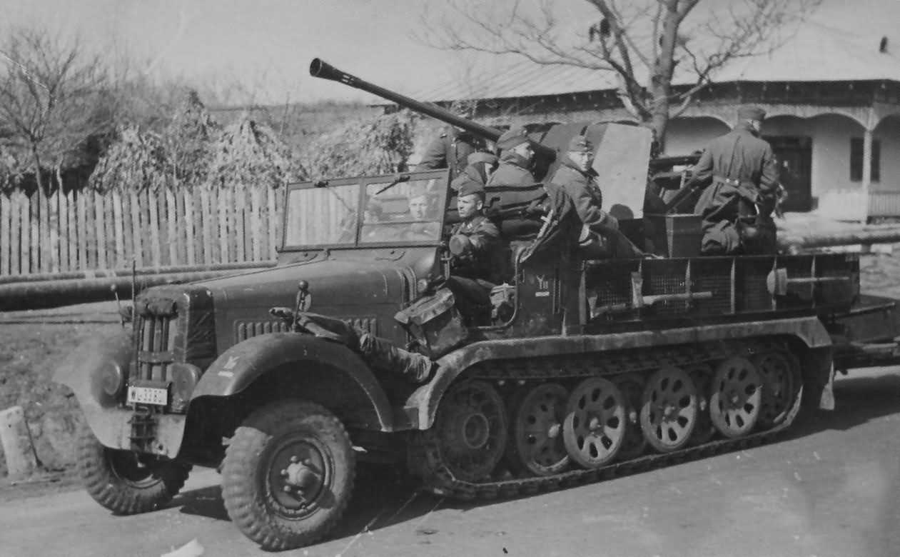 FAHRGESTELL ZUGKRAFTWAGEN 5t Sd.Kfz 6/2