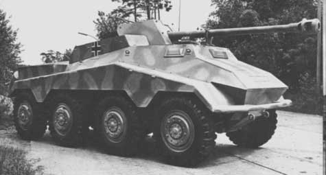 Sd.Kfz 234/4 SCHWERE PANZERSPÄHWAGEN (8-Räd)