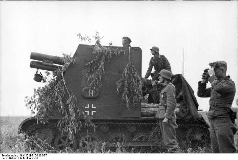 sIG33 AUF PZ.KPFW I AUSF B