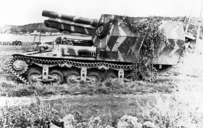 15cm sFH13/1 (Sf) AUF GESCHÜTZWAGEN LORRAINE SCHLEPPER (f) 